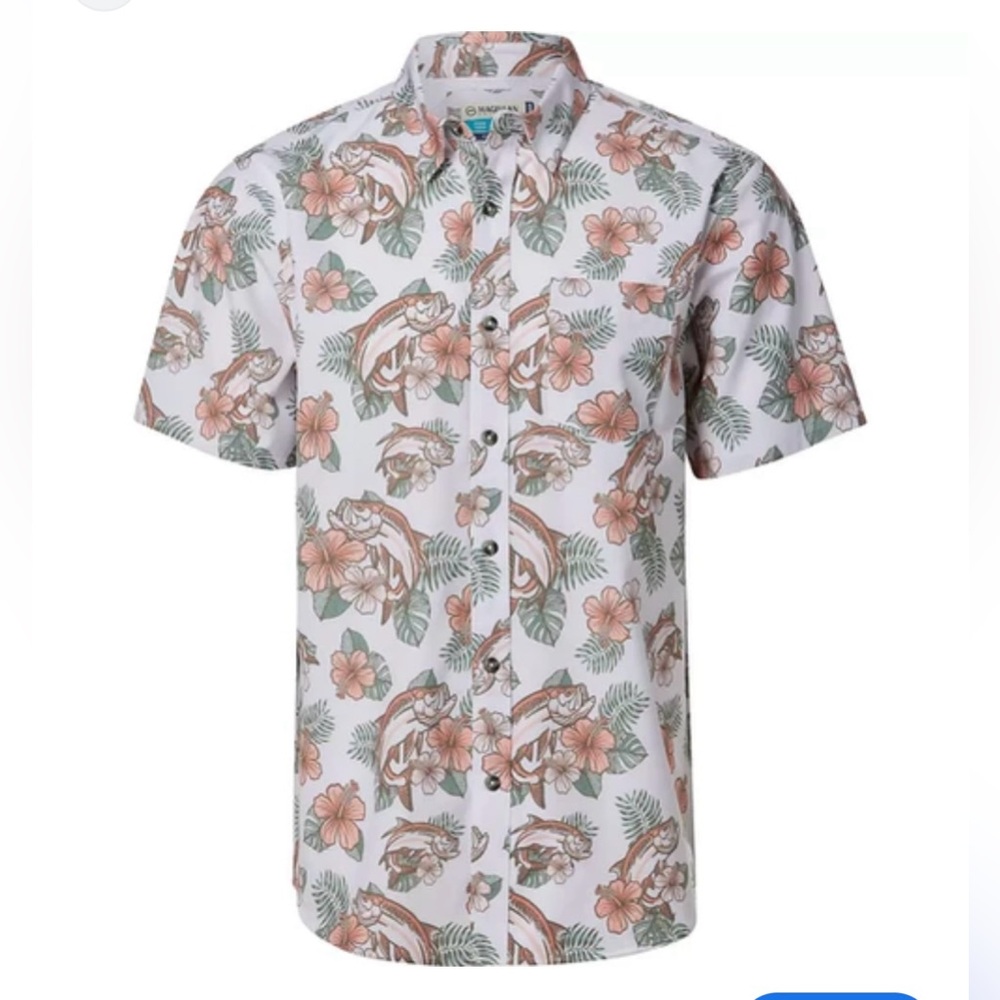 Maging outdoor men’s 3XL moisture, wicking‎ fish gear shirt